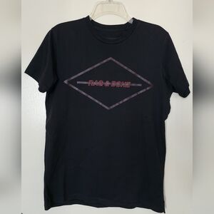 Rag & Bone Black T-Shirt Small